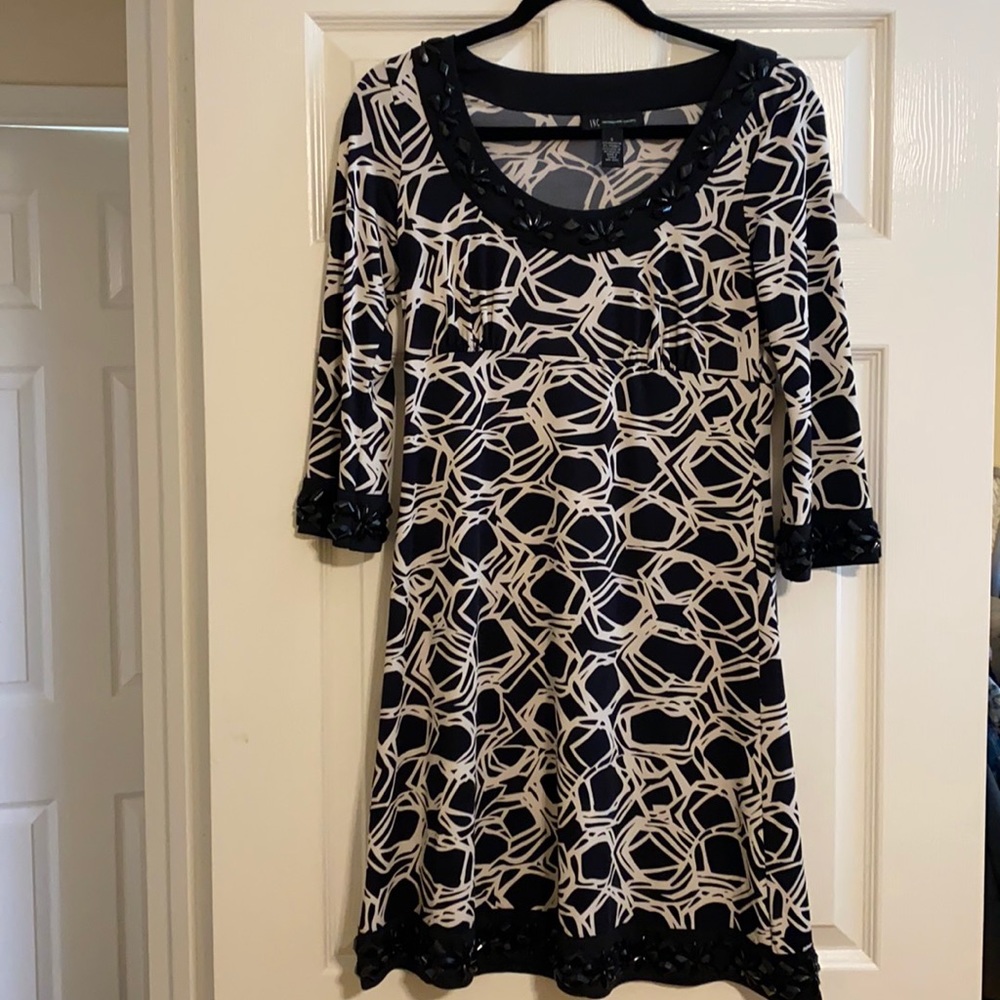 INC women’s dress w/ beaded embellishments